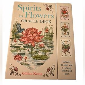 Spirits in Flowers Oracle Deck - Cream and Green